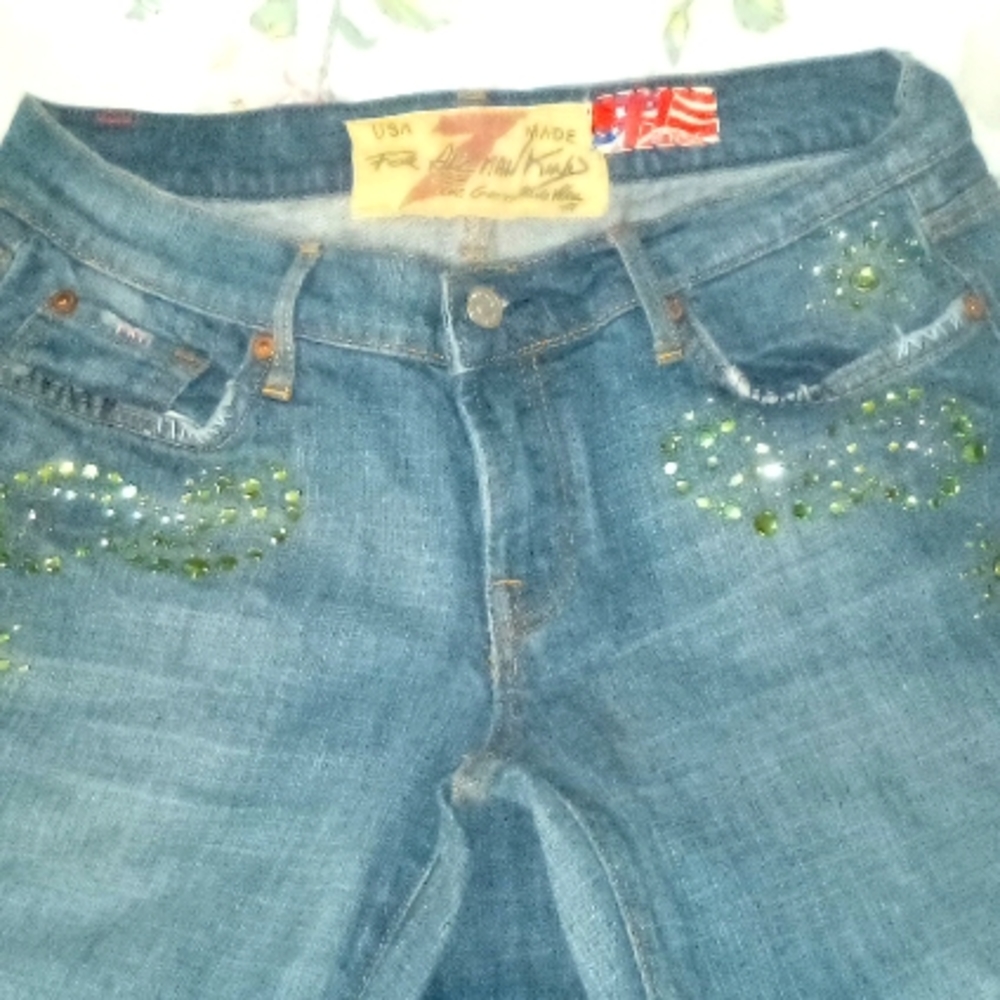 Designer jeans size 30(new)